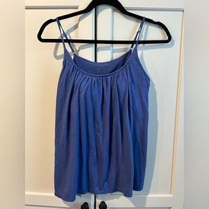 Victoria's Secret Blue Built in Bra Camisole Tank Top